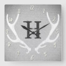 Search for deer antler clocks Grey