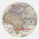Search for vintage world map stickers Globe