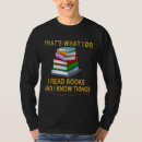 Search for i know things tshirts Books
