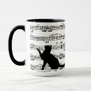 Search for white cat silhouette mugs Kitty