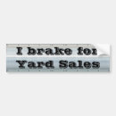 Search for the yard bumper stickers Warning