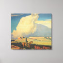 Search for cowboy canvas prints Western