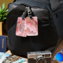 Search for marble luggage tags Blush pink