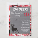 Search for oh deer birthday invitations Camouflage