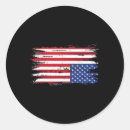 Search for distressed american stickers Flag