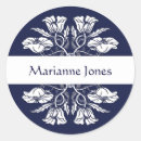 Search for vintage plate stickers Blue