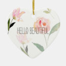 Search for pink flowers christmas tree decorations Beautiful