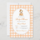 Search for gingham baby girl shower invitations Mother to be