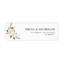 Search for pink magnolia return address labels Elegant