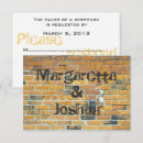Search for vintage wall invitations Brick