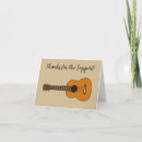 Search for guitar thank you cards Music