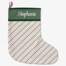 Search for pink and green christmas stockings Xmas