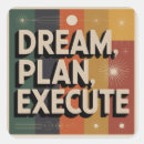 Search for executive stickers Action and success quote