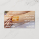 Search for body waxing business cards Salon