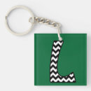 Search for letter l key rings Black