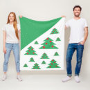 Search for green christmas tree blankets Snow