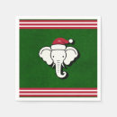 Search for christmas elephant napkins Festive