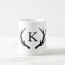 Search for deer with antlers mugs Rustic