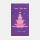 Search for purple christmas napkins Xmas