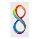 Search for infinity symbol art Rainbow