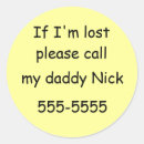 Search for lost child stickers Travel