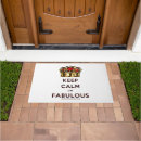 Search for crown doormats Keep calm