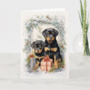 Search for rottweiler christmas cards Animal