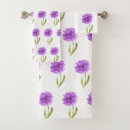 Search for purple flowers bath towels Stylish