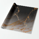 Search for white marble wrapping paper Black
