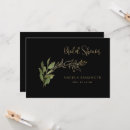 Search for green and gold bridal shower invitations Simple