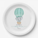 Search for gender neutral baby shower plates Elephant