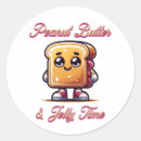 Search for peanut butter jelly stickers Cartoon