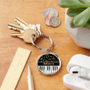 Search for gold music note key rings Musical notes
