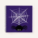 Search for halloween notebooks Spider web