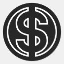 Search for currency symbol stickers Dollar