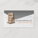 Search for storage business cards Moving company