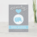 Search for elephant baby congratulations cards Boy