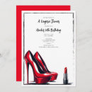 Search for red lipstick invitations Modern