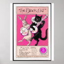 Search for le chat noir cabaret posters Vintage