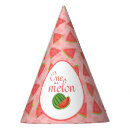 Search for watermelon paper party hats Summer