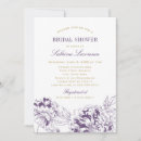 Search for purple peonies invitations Elegant