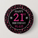 Search for pink leopard badges Black
