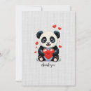 Search for love panda invitations Baby