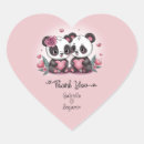 Search for panda love stickers I love you