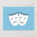 Search for theatre masks postcards Arts