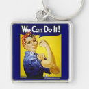 Search for it do key rings Rosie the riveter