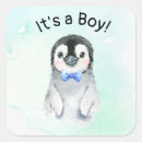 Search for winter penguin stickers Penguin baby shower