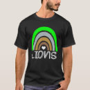 Search for lion mascot tshirts Rainbow