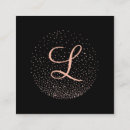 Search for navy and rose gold business cards Modern