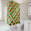 Search for christmas plaid shower curtains Red
